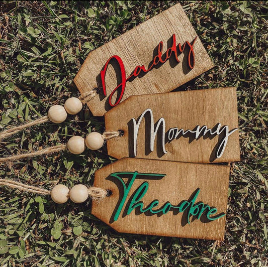 Christmas Stocking tags