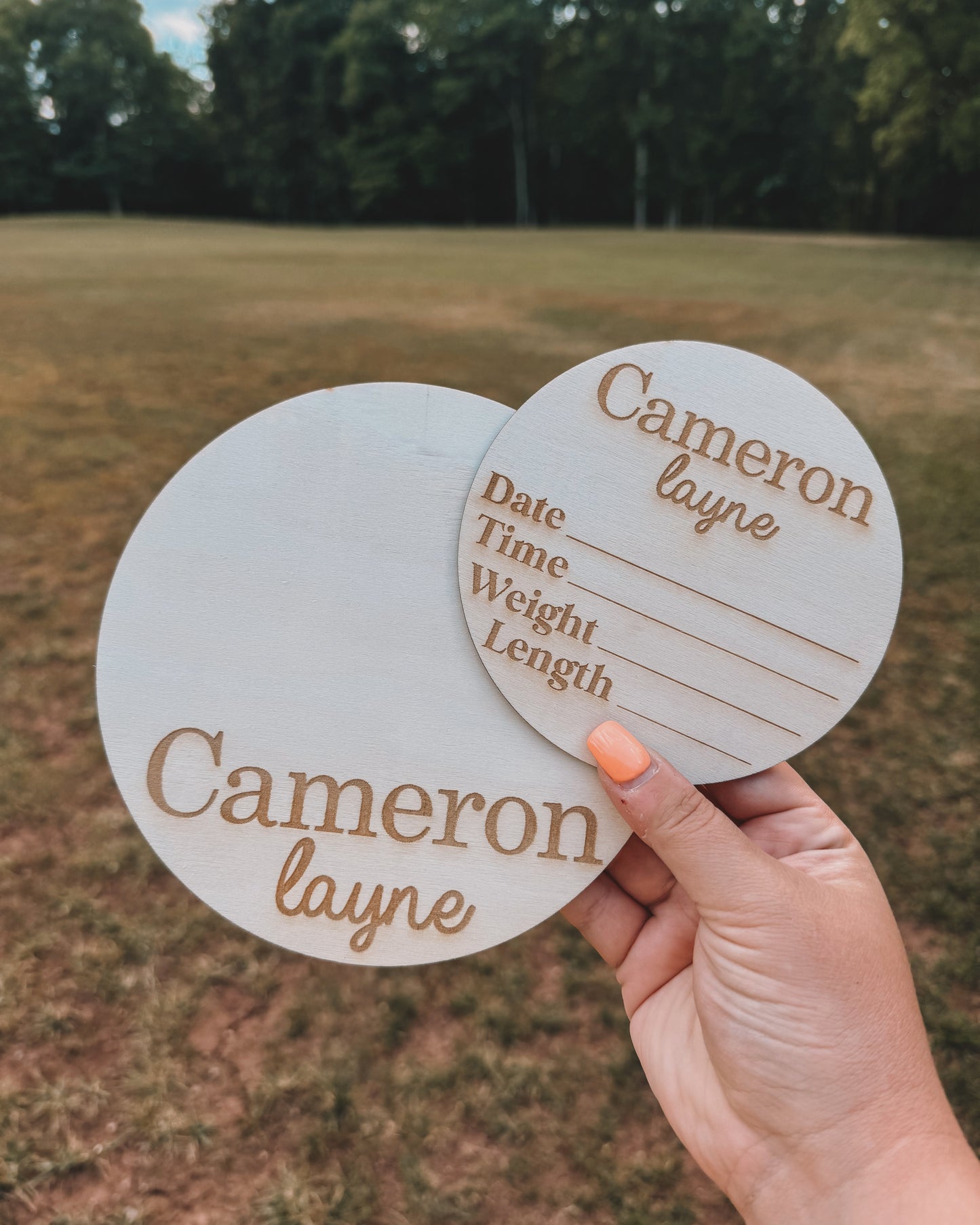 Footprint Name Round