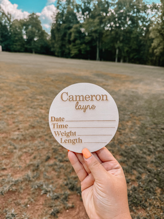 Birth State Name Round