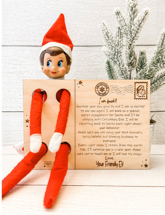 Elf Postcard