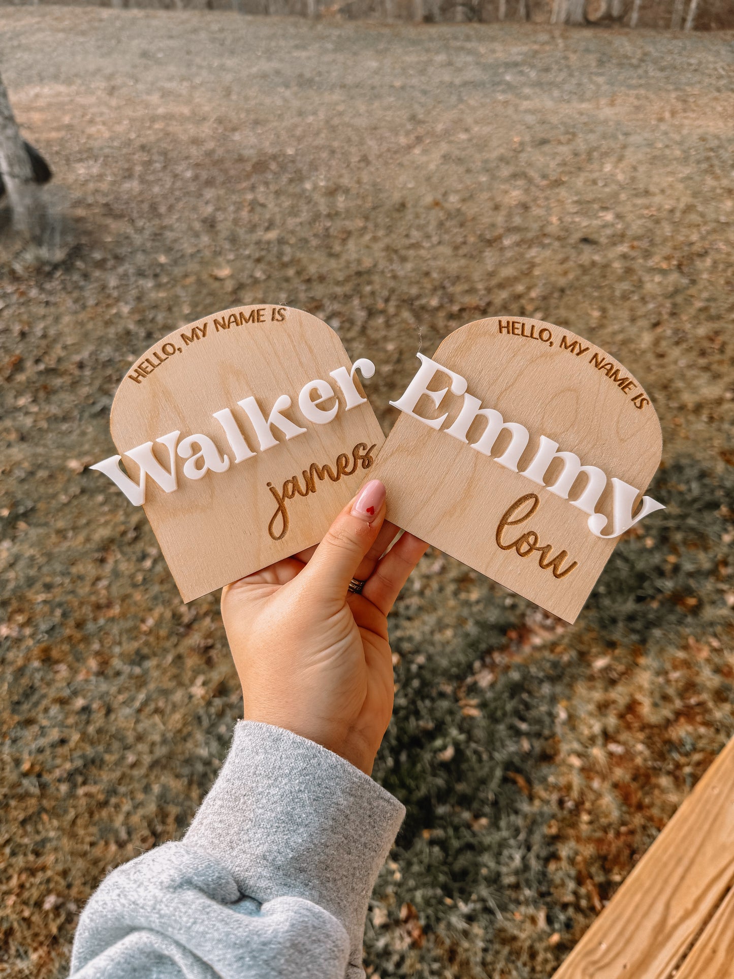 Name Announcement 3D