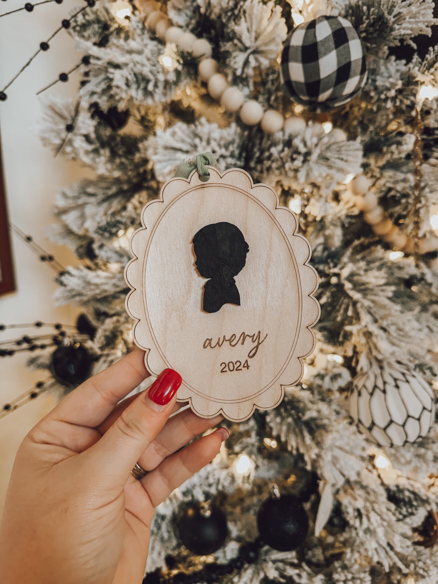 Silhouette Ornaments