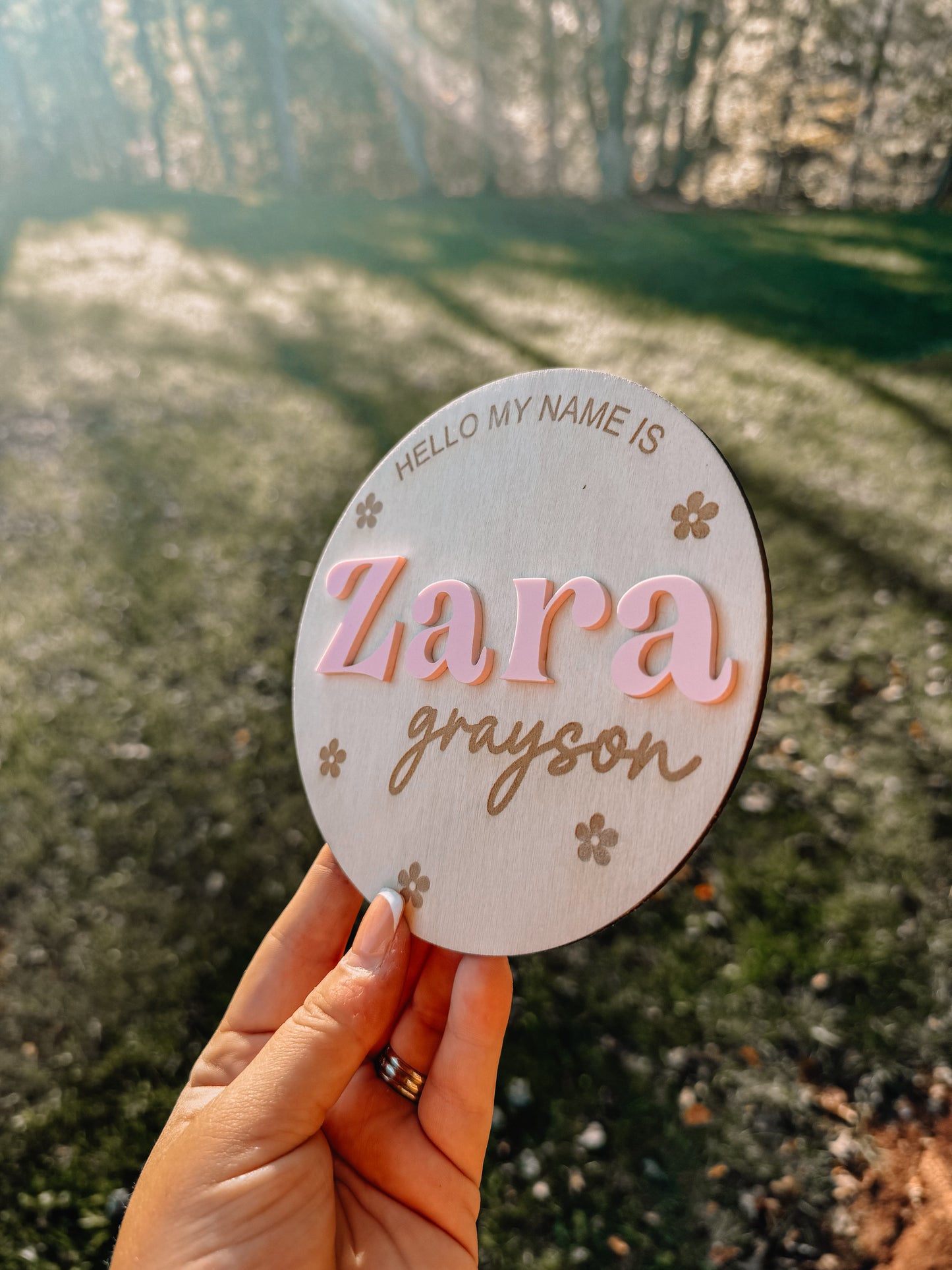 Name Announcement - Floral