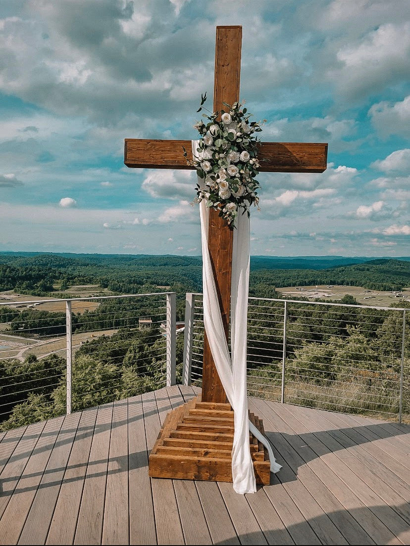 Wooden Cross Wedding Rental