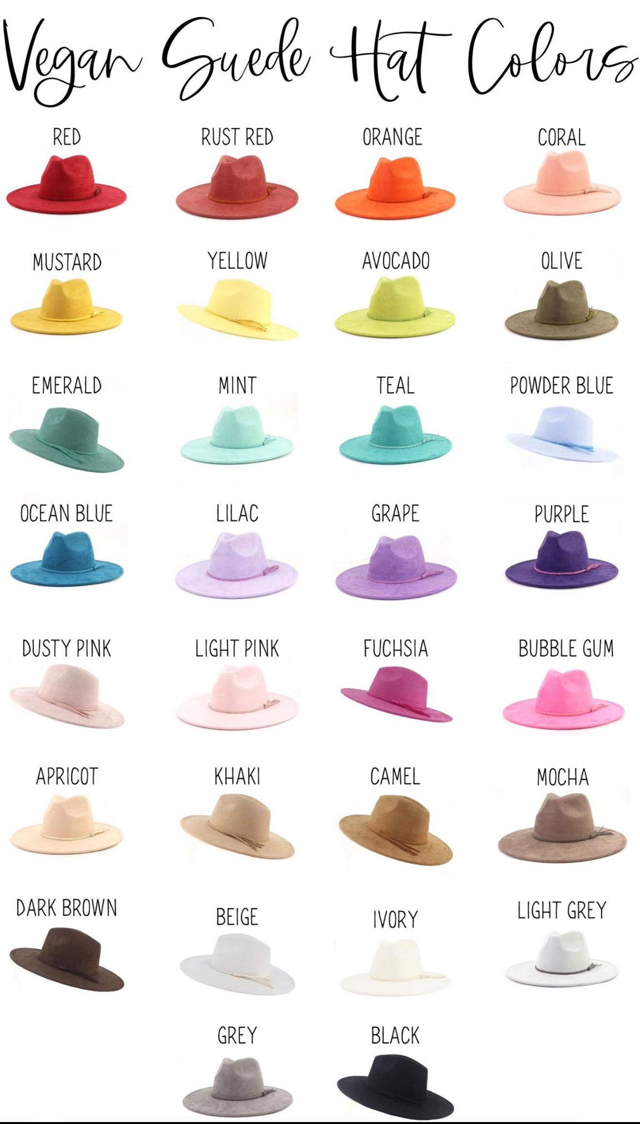 Floral Design Western Hat