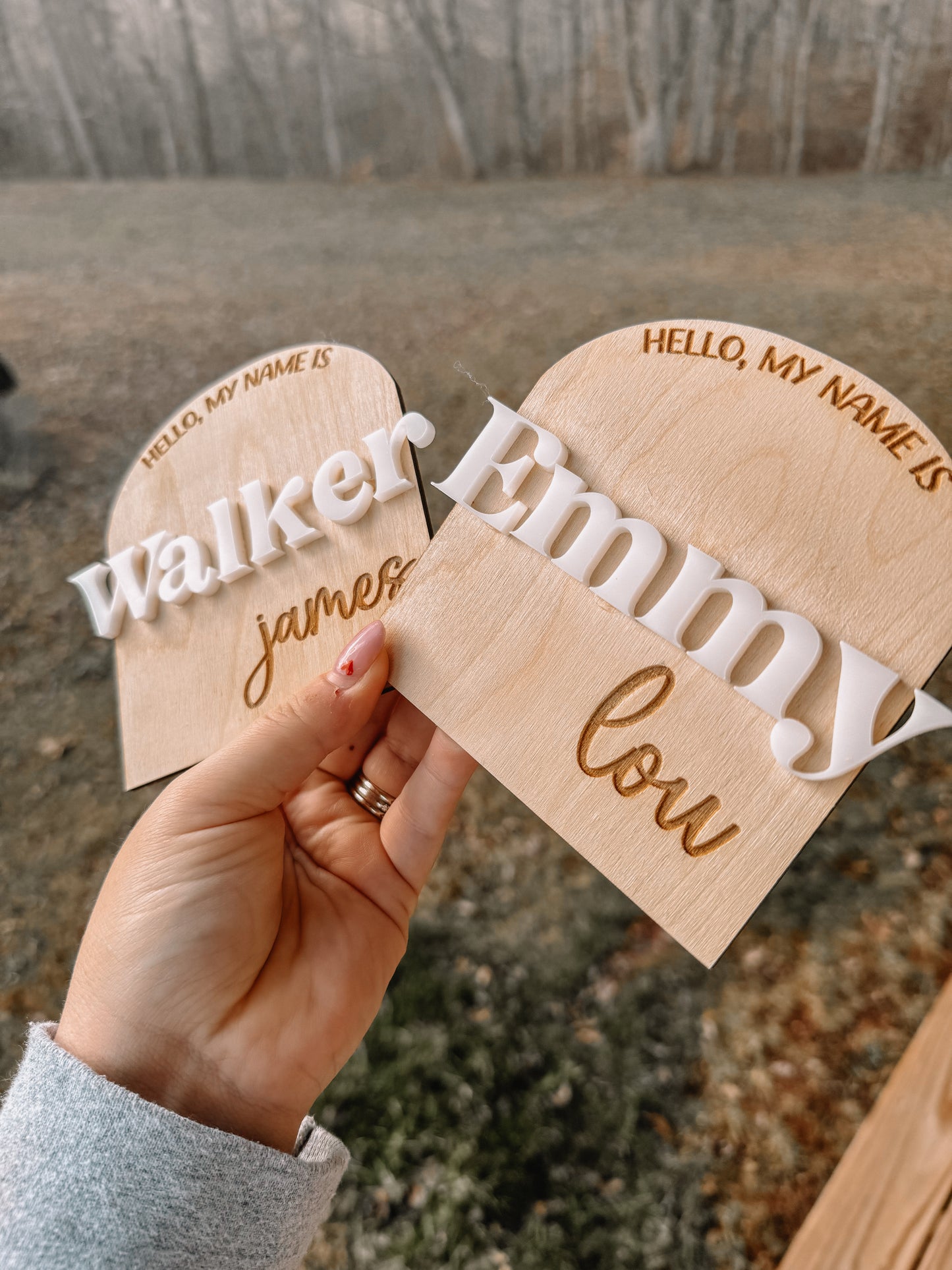 Name Announcement 3D