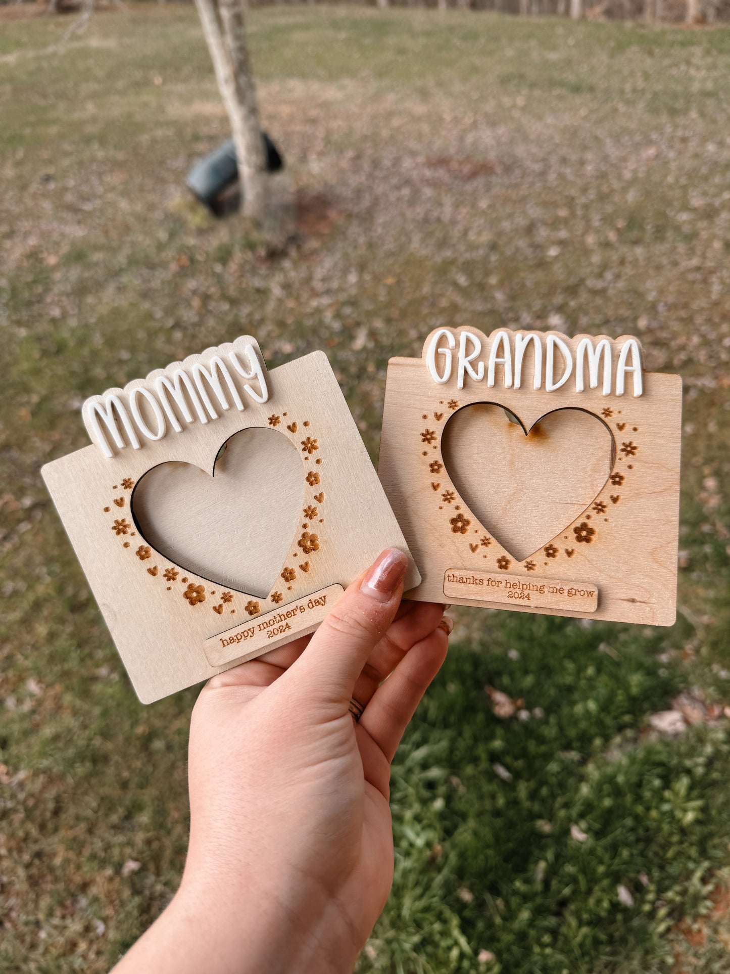 Mothers Day Photo Magnetic Holder