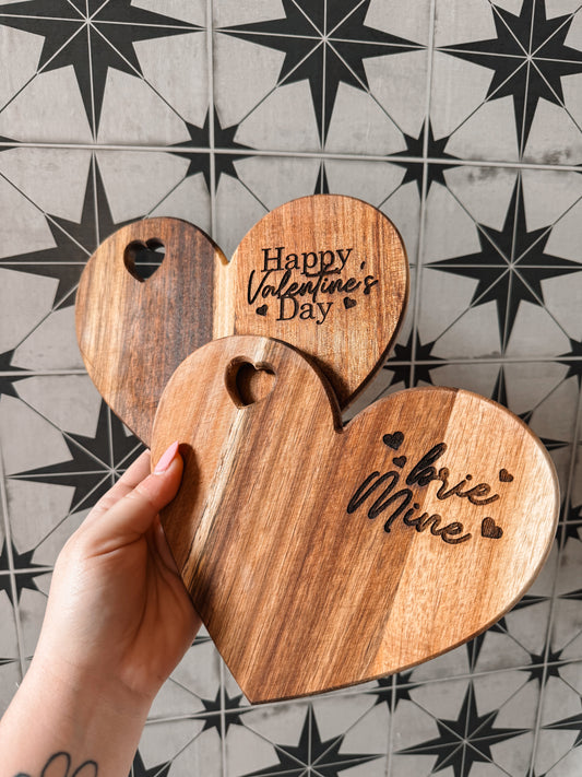 Valentine’s Day Cutting boards