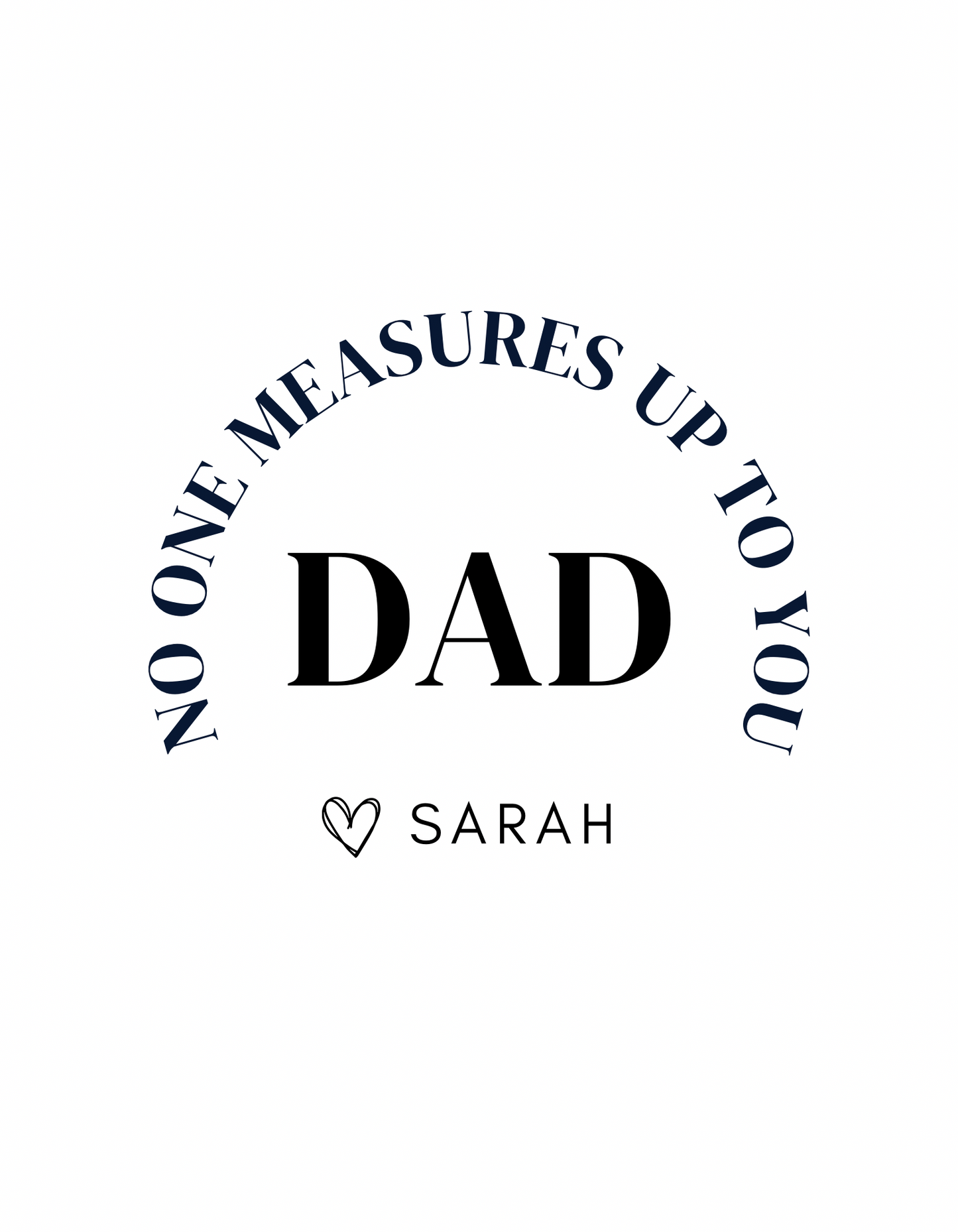 Father’s Day Engraved Measuring Tap