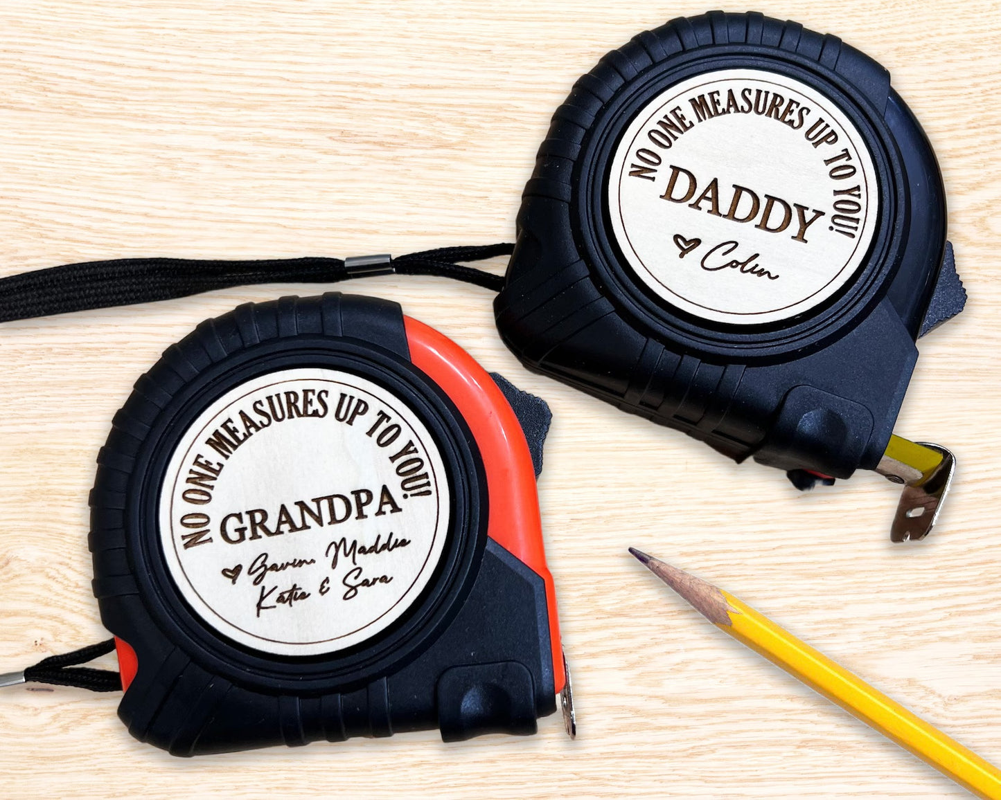 Father’s Day Engraved Measuring Tap