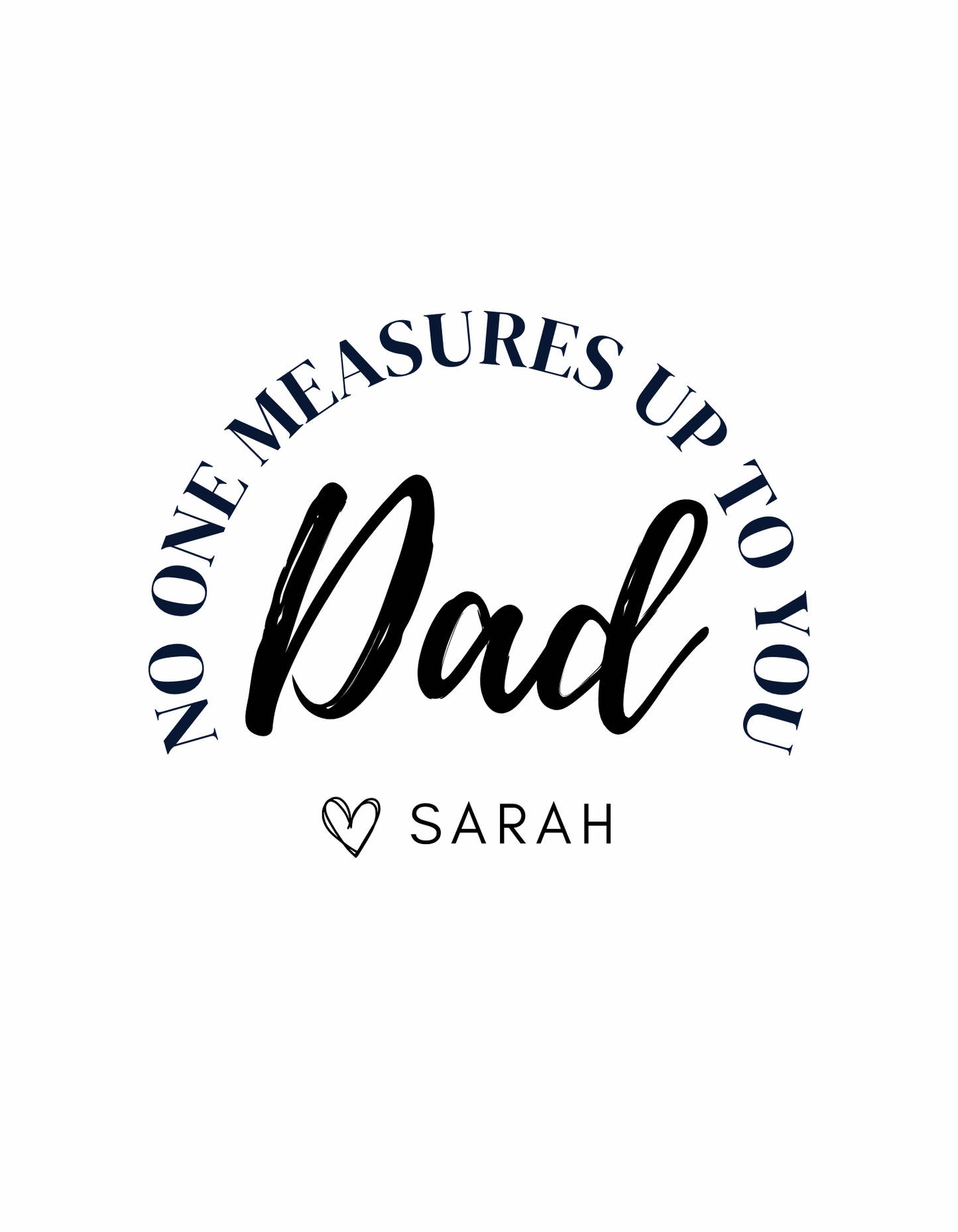 Father’s Day Engraved Measuring Tap