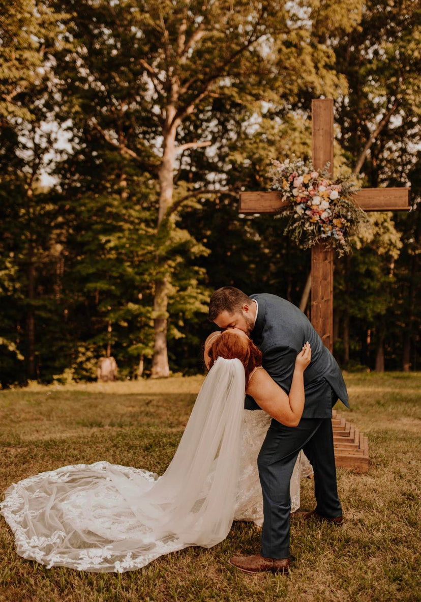 Wooden Cross Wedding Rental