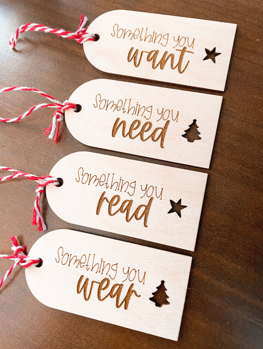 Something you want gift tags/ Christmas Tags